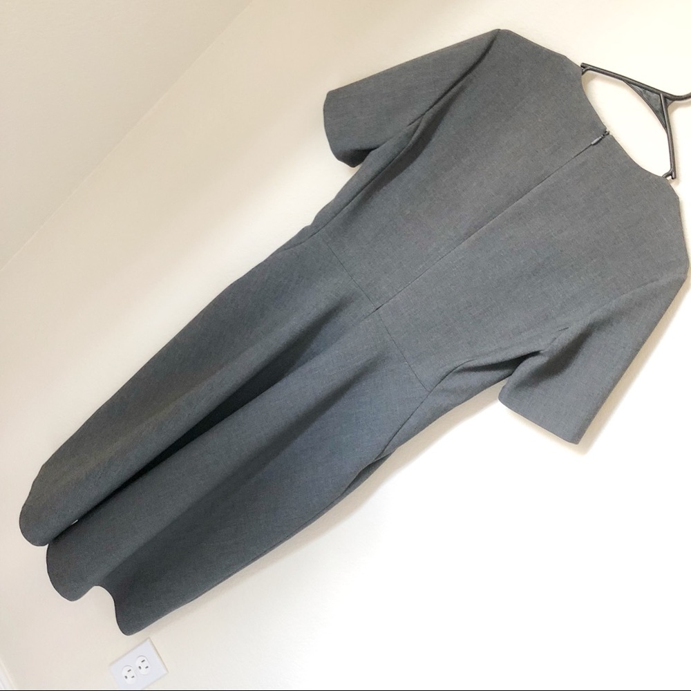 Zara Gray Flared Dress - Picture 5 of 5